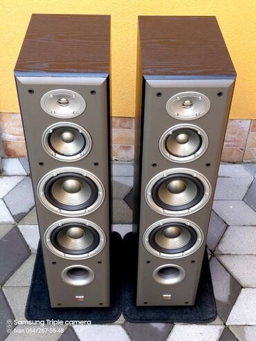 Zvučnici i stereo sistemi: JBL Northridge E80 podnostojeće Hi‑Fi zvučne kutije (par) - — 10