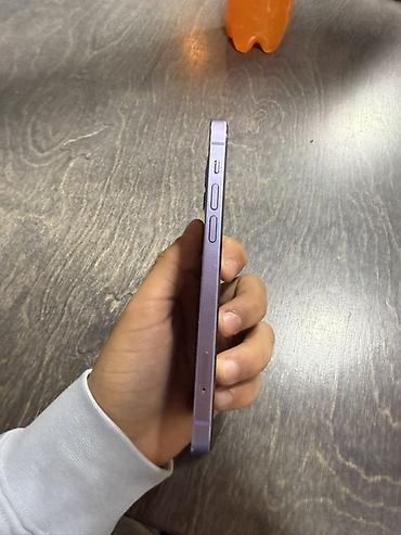 Уюлдук телефондор жана аксессуарлар: IPhone 12 фиолетовый цвет. Память 128 ГБ (на фото: используется — 5