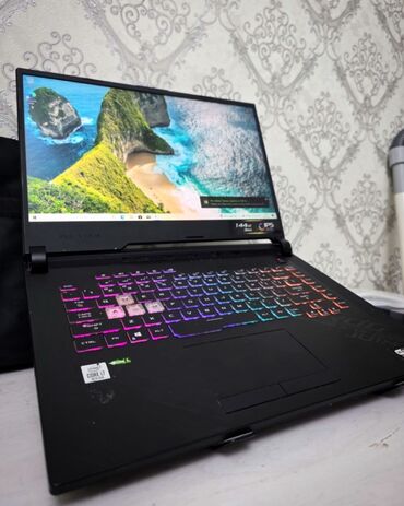 ноутбук tuf: Ноутбук, Asus, 16 ГБ ОЗУ, Intel Core i7, 15.6 ", Б/у, Для работы, учебы, память SSD