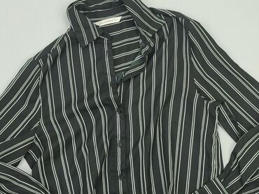 bluzki z długim rękawem i kwadratowym dekoltem: Koszula Damska, Terranova, XS, stan - Dobry