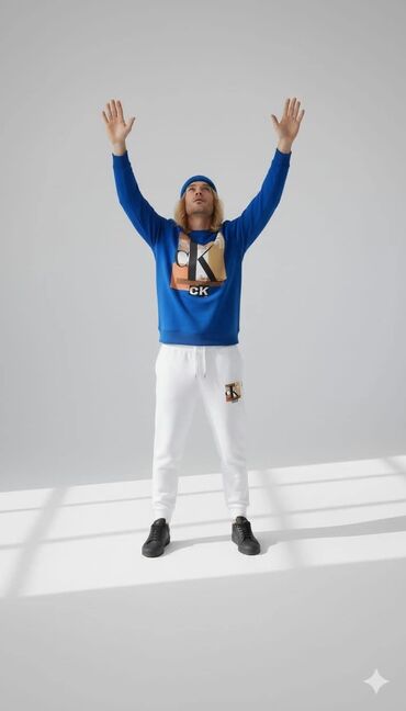 Gornji i donji deo: Komplet trenerka – udobna, moderna i izrađena od kvalitetnog pamuka — 24