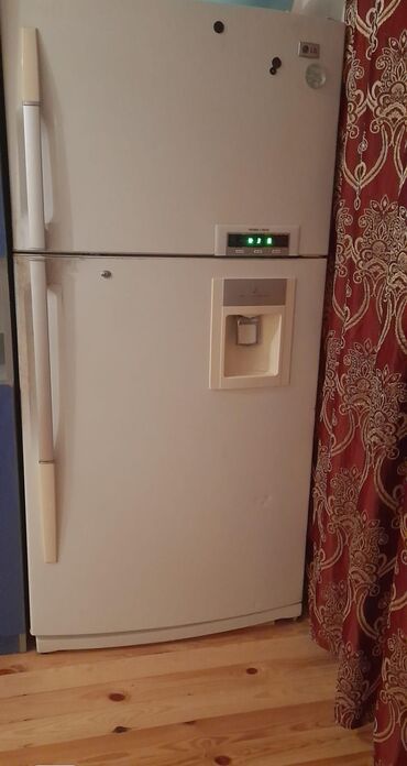 i̇şlənmiş xaladenik: Б/у Холодильник LG, No frost, Двухкамерный, цвет - Белый