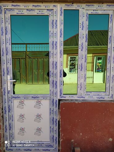 Qapı və pəncərə sifarişi: Plasdik pencerelerin kvadratı 60manat hazırlanması quraşdırılması