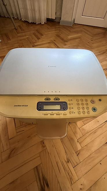 faks: Canon LaserBase MF3220 çoxfunksiyalı lazer qurğu kabeli yoxdur - — 3