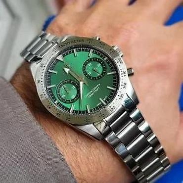 Ručni satovi: PAGANI DESIGN PD-1766 - 40mm - Zelena - Seiko mvmt Potpuno nov muški — 8