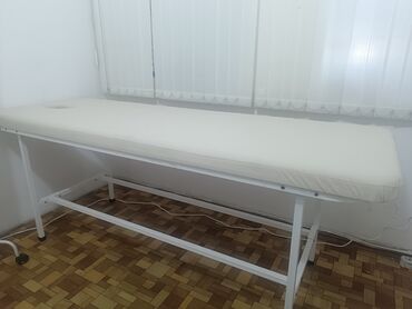 массажные кушетки: Стационарный массажный стол - Тип: стационарный, на металлическом