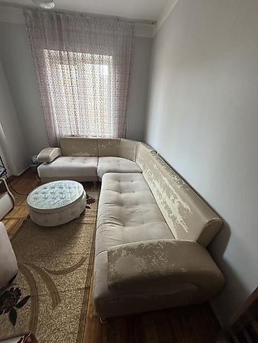 Divan və masa dəstləri: İşlənmiş, Künc divan, Qonaq otağı üçün, Açılmayan — 4