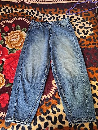 Klassik mavi denim şalvar -Ölçü: 29 - Material: 100% denim (qalın lalafo.az -da Klassik mavi denim şalvar -Ölçü: 29 - Material: 100% denim (qalın