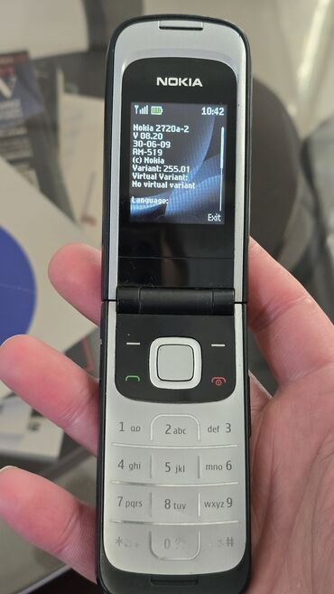 ссср телефон: Nokia 2760 Flip, Б/у, < 2 ГБ, цвет - Черный, 1 SIM