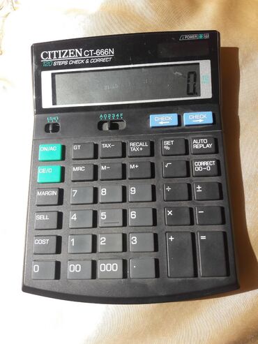 Kalkulyatorlar: Calculator Citizen ct-666N