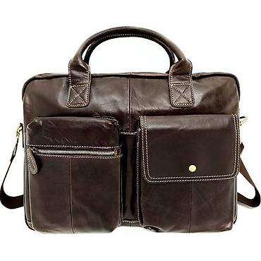 Портфели: Портфель, Новый, Материал: Натуральная кожа, Мужские — 4