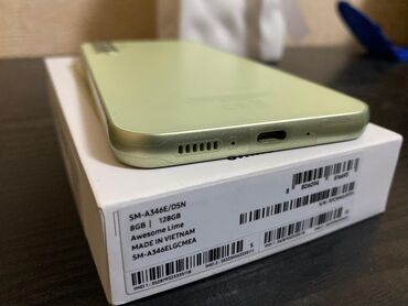 ip телефония: Samsung Galaxy A34 5G, Новый, 128 ГБ, 2 SIM