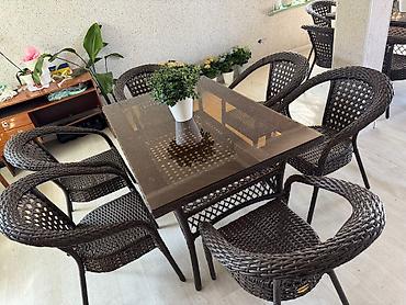 Комплекты садовой мебели: Комплект садовой мебели, Ротанг — 11