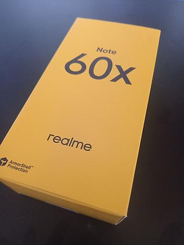 smartfon telefonlar: Realme Note 60, 128 GB, rəng - Qara, İki sim kartlı — 5