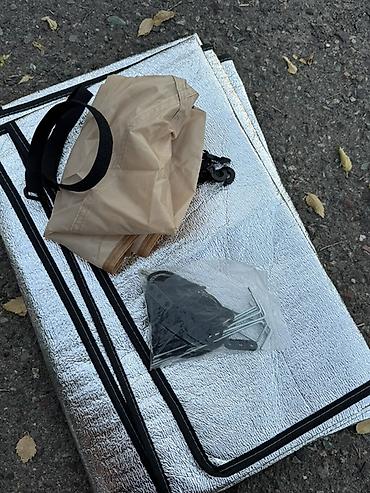 пруд для рыбы: Палатка быстрой установки ( раскладывается как зонтик) Вместимость — 6
