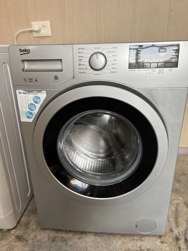 карабалта стиральная машина: Кир жуучу машина Beko, Колдонулган, Автомат, 7 кг чейин, Толук өлчөм