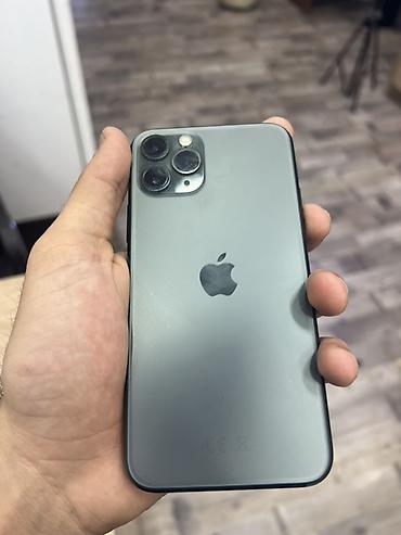 11 pro iphone: IPhone 11 Pro, 64 GB, Matte Midnight Green, Face ID, Sənədlərlə, Barmaq izi — 2