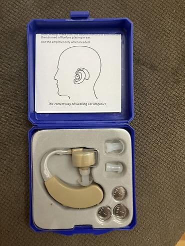 bluetooth qulaq: Qulaq Səsi Gücləndiricisi (Behind-the-Ear) - Kompakt və yüngül dizayn — 5