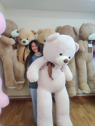 Игрушки: Огромная Мишка 180 см Бесплатная доставка 🧸60 см 1000 сом (Бесплатная — 15