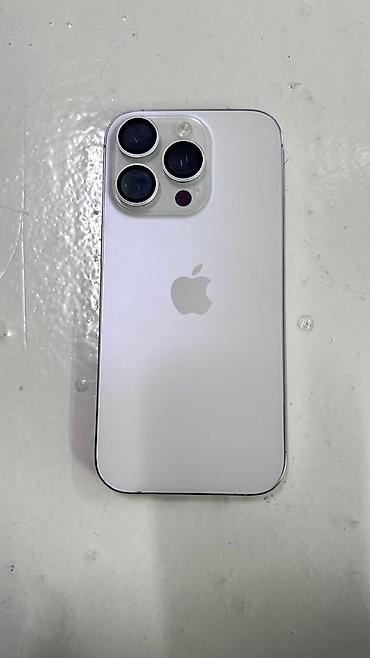 IPhone 16 Pro, Б/у, 128 ГБ, White Titanium, 88 %