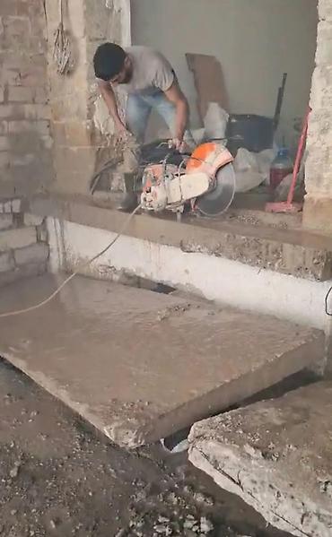 Beton işləri: Beton kesen beton kesimi beton deşimi beton deşən sessiz tozsuz — 7