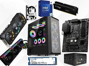Masaüstü kompüterlər və iş stansiyaları: Evo Gaming PC Core i9-14900KF, RTX 5080 16GB, SSD 1TB + 2TB, RAM 32GB — 1