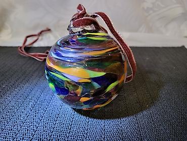 Figure: Murano nova kugla Macchia tehnika 1960g+. Dekotativna murano kugla na lalafo.rs — 1 Figure: Murano nova kugla Macchia tehnika 1960g+. Dekotativna murano kugla — 1