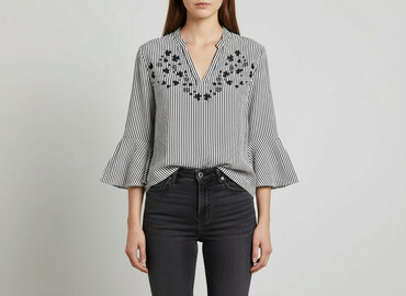 bluzki z gipiury na wesele: Beloved, Women's blouse, size M