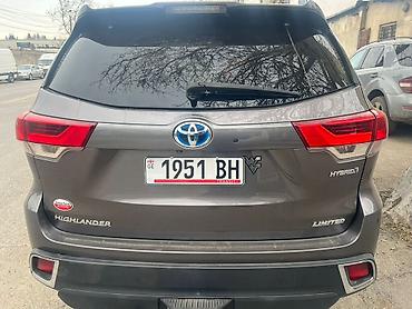Toyota: Toyota Highlander: 2019 г., 3.5 л, Автомат, Гибрид, Кроссовер — 5