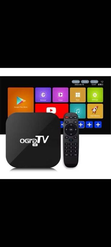 atv plus satilir: Yeni Smart TV boks Atv + 8 GB / 128 GB, Android, Ödənişli çatdırılma, Rayonlara çatdırılma, Ünvandan götürmə