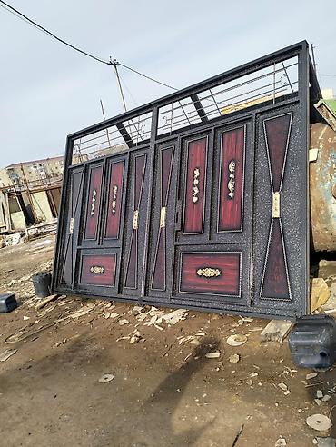 goyercin dami: Metal darvaza modelləri təqdim olunur. Şəkillərdə müxtəlif dekorativ — 4