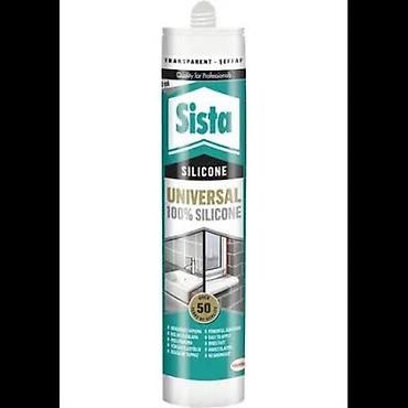 silikon tapanca kley: Sista Silicone Universal – 100% silikon, şəffaf - Peşəkar keyfiyyətdə — 1