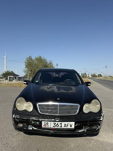 Транспорт: Mercedes-Benz C-Class: 2003 г., 2 л, Автомат, Газ, Седан — 1