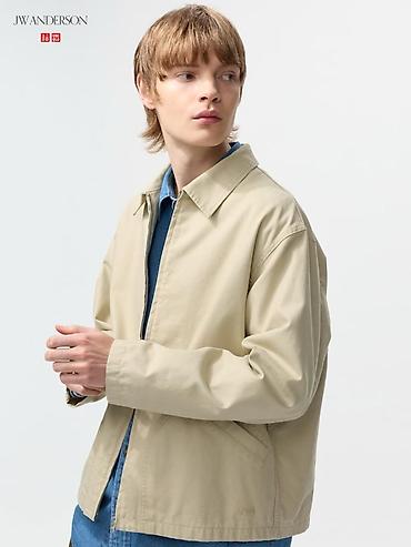 ander: Легкая мужская куртка-джекет JW Anderson x Uniqlo - Коллекция: JW — 1