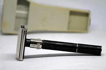 Ostali antikviteti: Vintage sigurnosni brijač Rubin - 1 1-9 Podesivi SSSR 1980-e. Predivan — 5