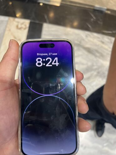 макбук цена бишкек бу: IPhone 14 Pro, Колдонулган, 128 ГБ, Deep Purple, Заряддоочу түзүлүш, Коргоочу айнек, Каптама, 86 %