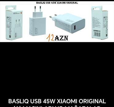 Şarj cihazları: Bir neçə aksesuar bir yerdə: 1) Xiaomi 90W HyperCharge Combo (Type‑C) — 34