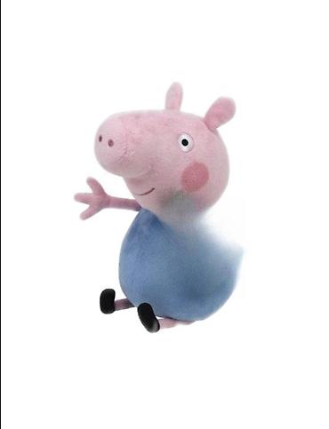 pidzama sa srcima: Džordž Plišana Muzička Igračka Peppa Pig 🐷🎶 Plišane raspevane igračke — 1