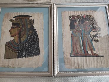 продажа картин: Продается папирусы оригиналы, хорошее сочетание интерьера. Всего 3