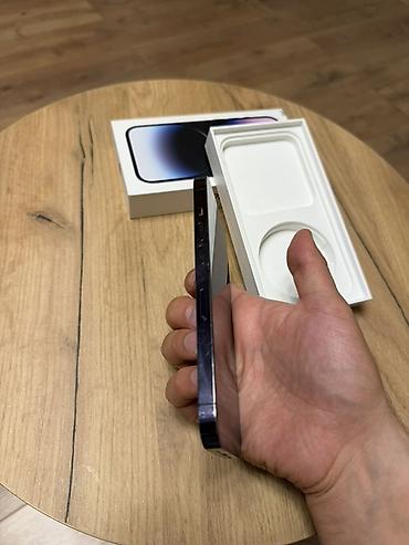 iphone c: IPhone 14 Pro, Б/у, 128 ГБ, Deep Purple, Коробка — 3
