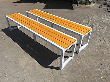 Другая мебель: Скамейка со спинкой Скамейка без спинки всегда в наличии Каркас at lalafo.kg — 2 Другая мебель: Скамейка со спинкой Скамейка без спинки всегда в наличии Каркас — 2