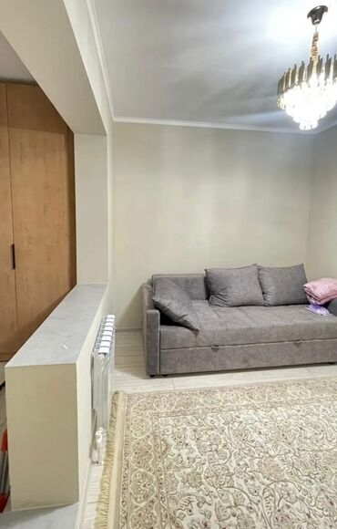 ак ордо квартиа: 1 комната, Риэлтор, Без подселения, С мебелью полностью