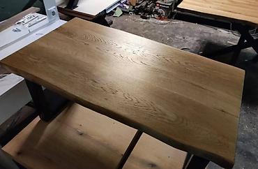 stolica merdevine: Klub sto HRAST 100x50cm Stolove pravimo po porudzbini Klub sto — 3