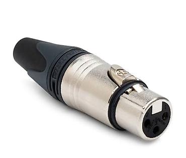 Neutrik XLR разъём (мама), 3‑контактный - Тип: аудиоразъём XLR 3 pin