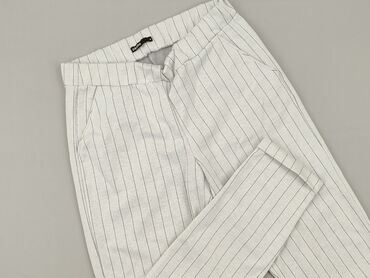 Cropp, Material trousers for women, size M (EU 38)