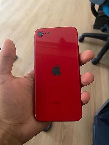 iphone 8 case: IPhone 8, Qırmızı, Barmaq izi — 2