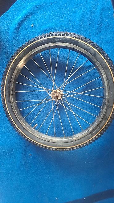 velosiped pedalı: Velosiped təkər komplekti (disk + şina + kamerası + kaset hissəsi) — 2