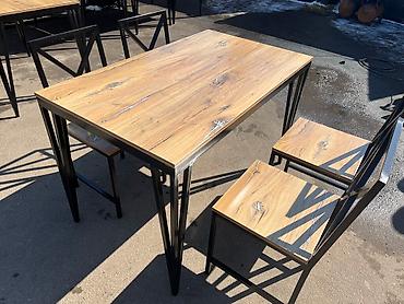 Кухонные столы и стулья: Кухонный стол и стул, Новый, Самовывоз, Платная доставка — 3