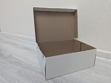 Оборудование для магазинов: Kraft qutu (karton qutu) Ölçü: uzunluq 30 sm, en 20 sm, hündürlük 10 — 3