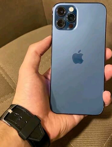 i̇pone 12: IPhone 12 Pro, 256 ГБ, Голубой